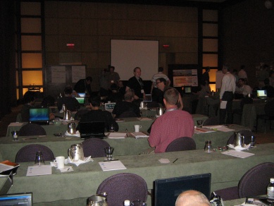 Registro fotográfico da Lean Kanban Conference publicado no antigo blog Software Just in Time.