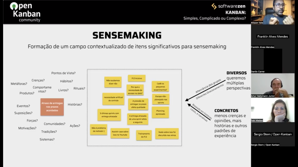 Imagem editorial da palestra Kanban: Simples, Complicado ou Complexo?.